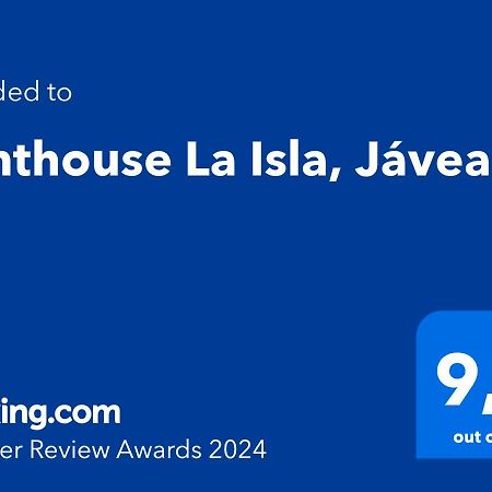Penthouse La Isla, Javeaアパートメント エクステリア 写真